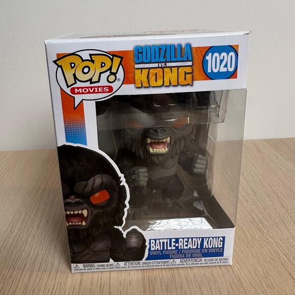 Funko Pop! Vinyl: Godzilla - Battle-Ready Kong #1020 New - Picture 1 of 5